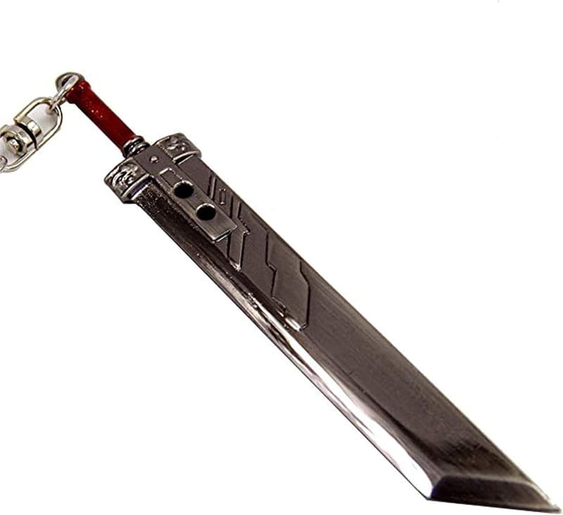 Final Fantasy VII Crisis Core Metal Keychain - 4 Inch