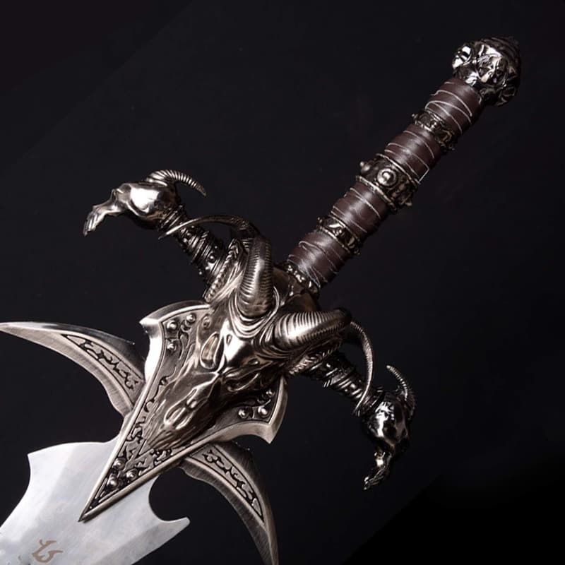 Frostmourne Sword Replica - Handmade Carbon Steel Anime Prop