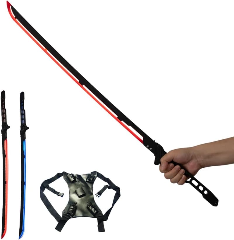 Halloween LED Sword Prop - 31.3 inches for Cosplay & Parties