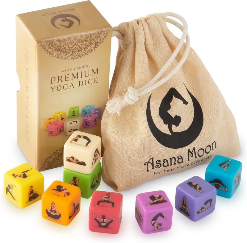 Yoga Dice – Unique Gift for Women and Yoga Enthusiasts