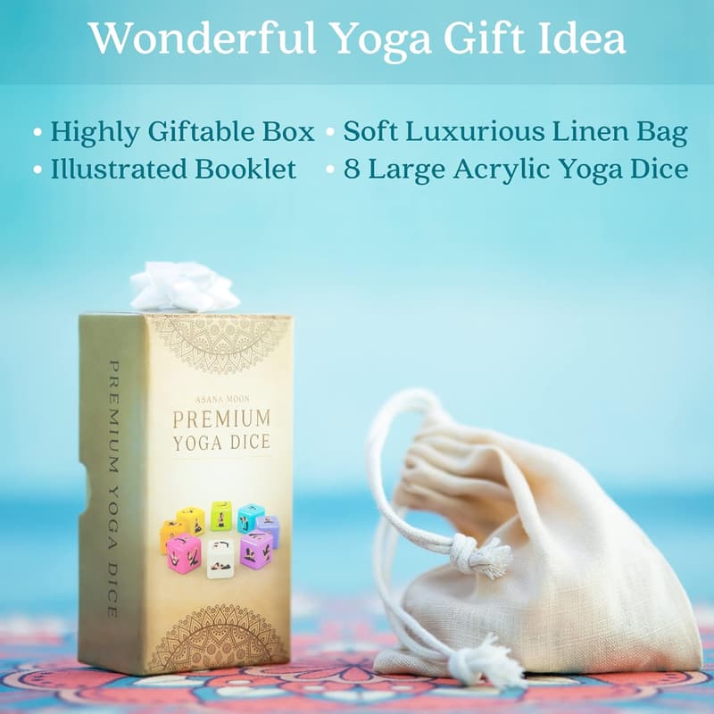 Yoga Dice – Unique Gift for Women and Yoga Enthusiasts