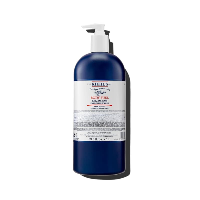 Energizing Body Wash & Shampoo for Men with Menthol & Caffeine