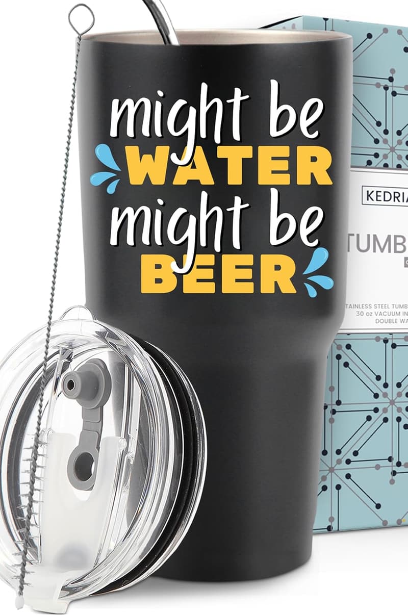 Humorous 30oz Beer Tumbler - Fun Gift for Adults