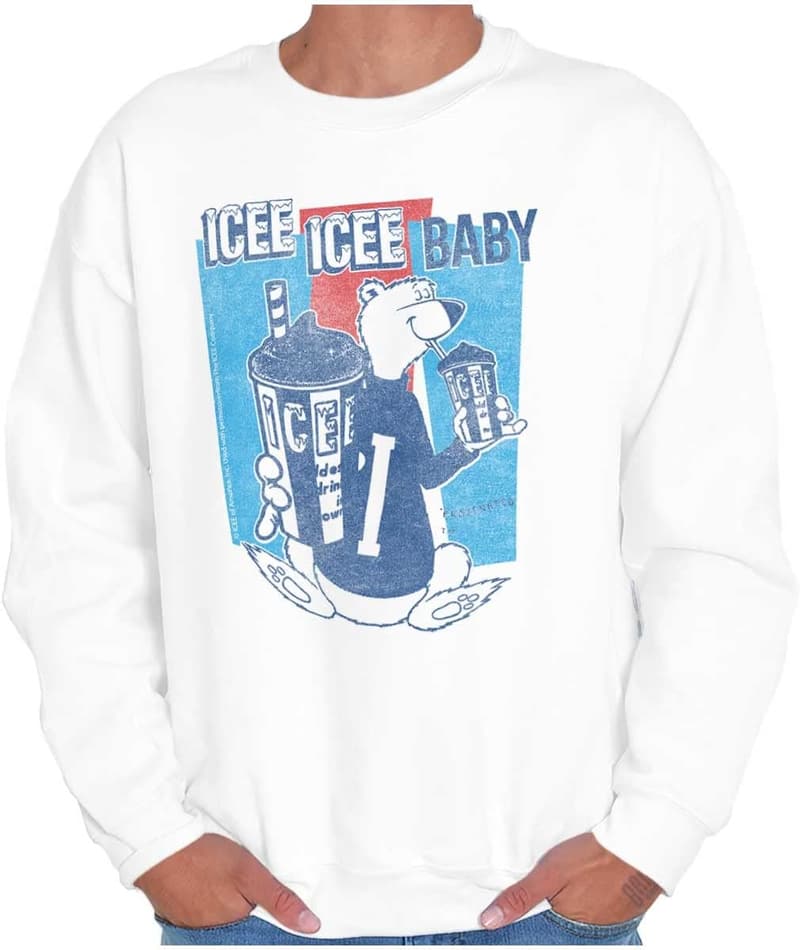 Vintage Icee Polar Bear Logo Sweatshirt for Adults