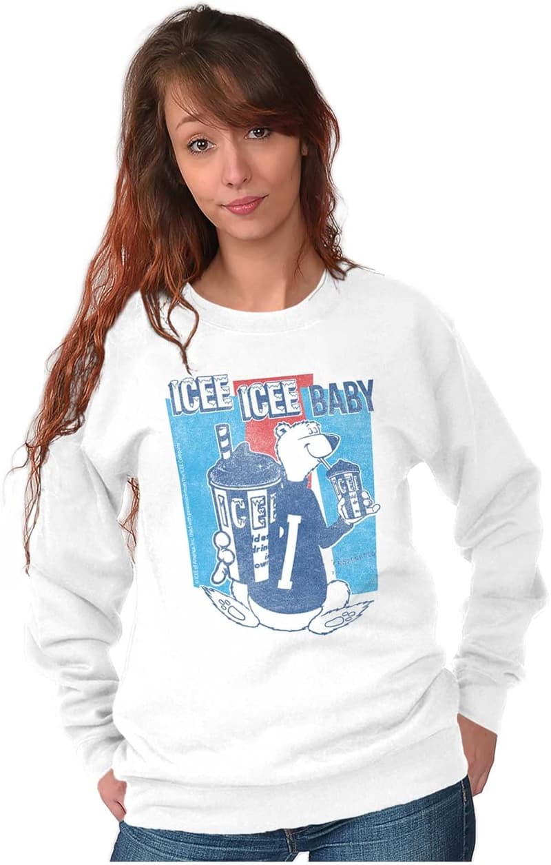 Vintage Icee Polar Bear Logo Sweatshirt for Adults