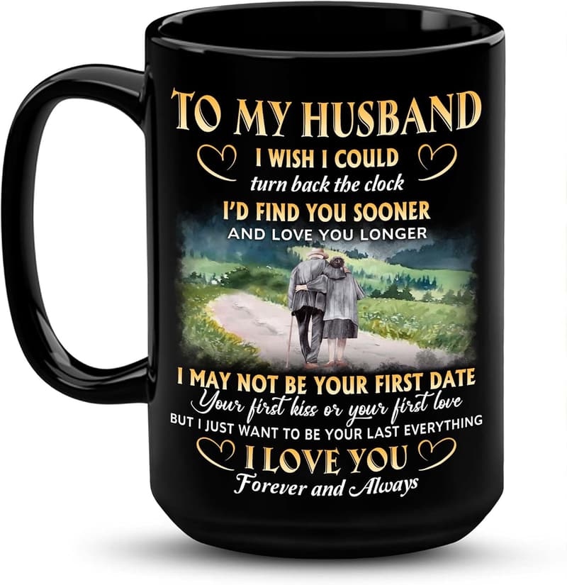 Husband's 15oz Anniversary Gift - Ideal for Birthdays and Father's Day