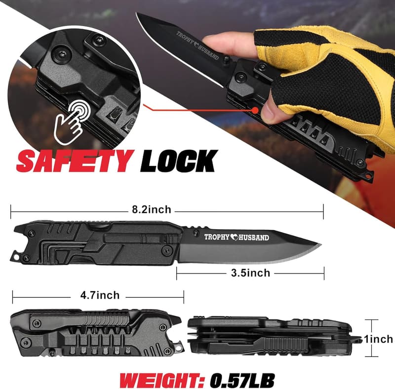Valentine's Day 19-in-1 Multitool Knife for Husband