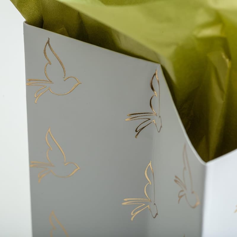 Confirmation Gold Cross Gift Bag - Medium