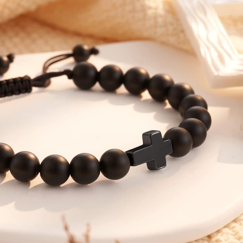 First Holy Communion Tarsus Cross Bracelet for Boys