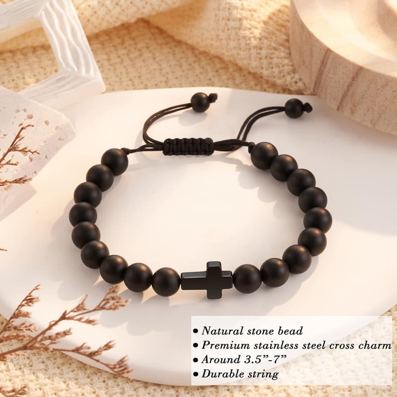 First Holy Communion Tarsus Cross Bracelet for Boys