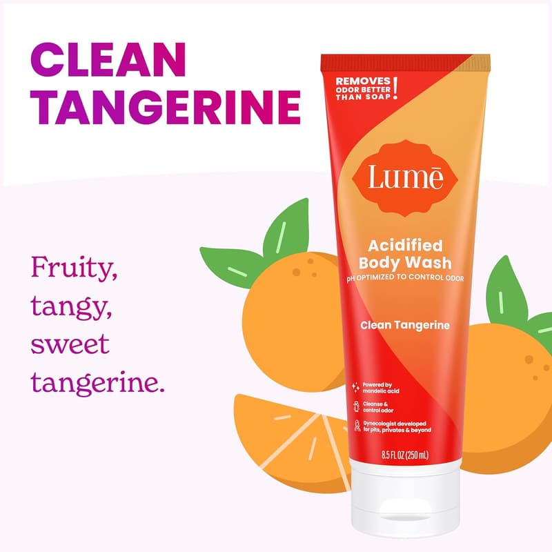 Lume Body Wash - 24-Hour Odor Control, Moisturizing Formula