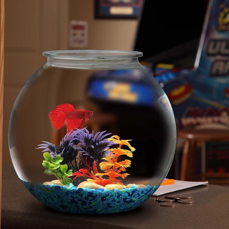 Aquatic Wonder 1 Gallon Break-Resistant Fish Bowl