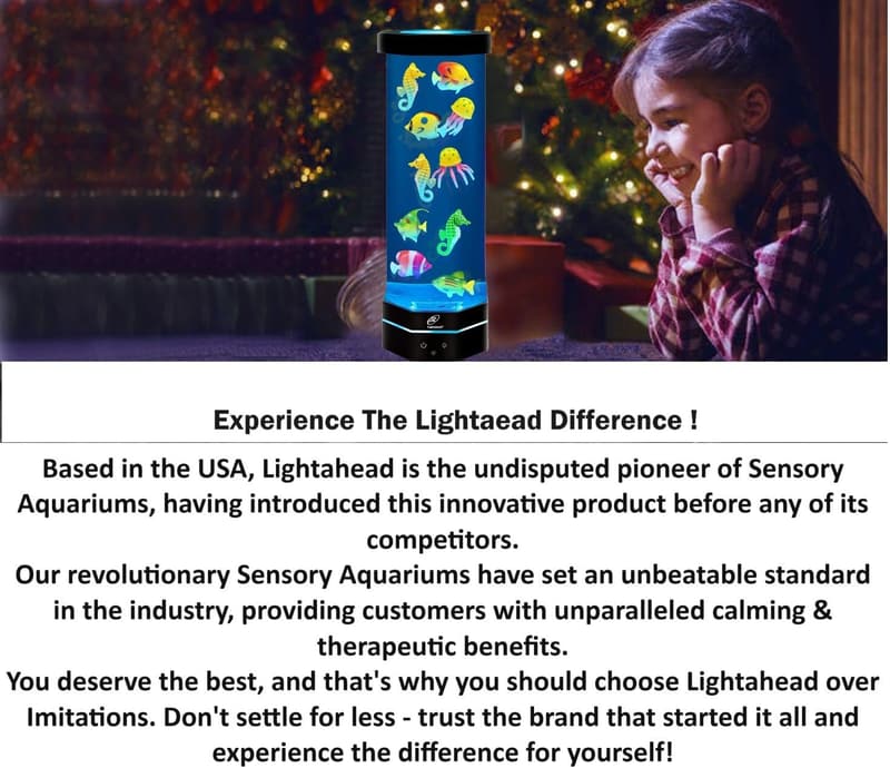 Color Changing LED Fantasy Fish Lamp - 15-inch Mood Light