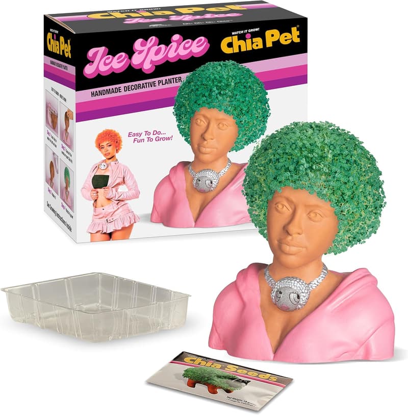 Chia Pet Ice Spice Planter Kit - Easy Indoor Plant Gift