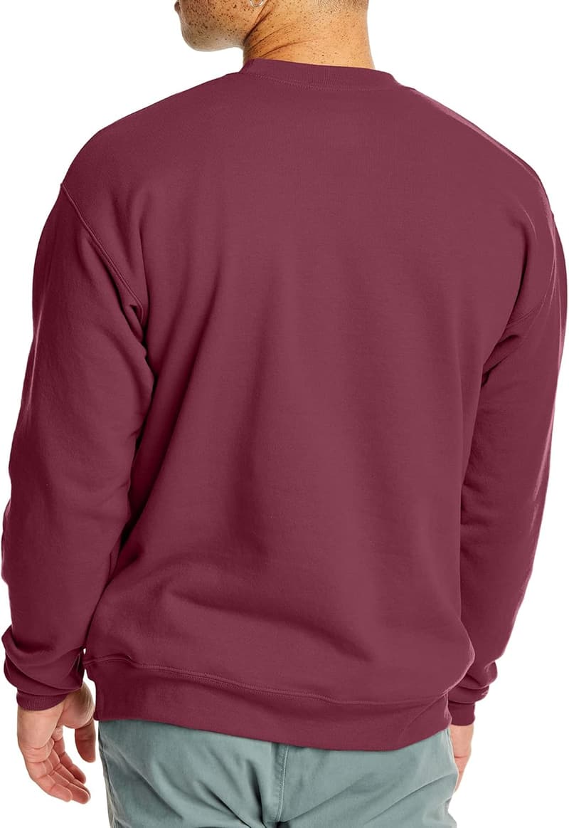 Men's EcoSmart Fleece Crewneck Sweatshirt - 1 or 2 Pack