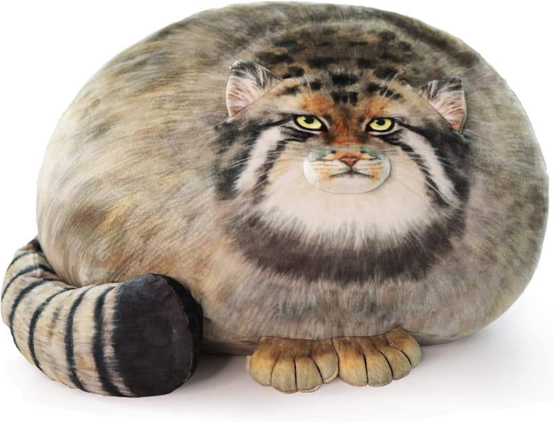 Cute Pallas Cat Plush Toy - 18