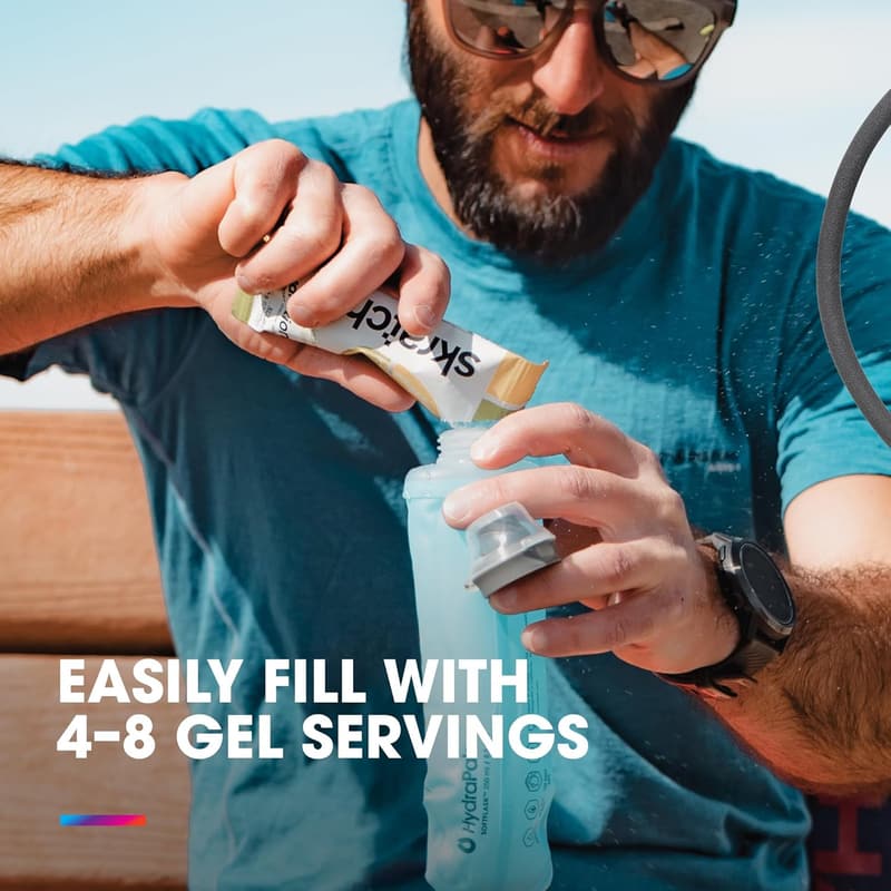HydraPak SoftFlask - Collapsible BPA-Free Nutrition Flask