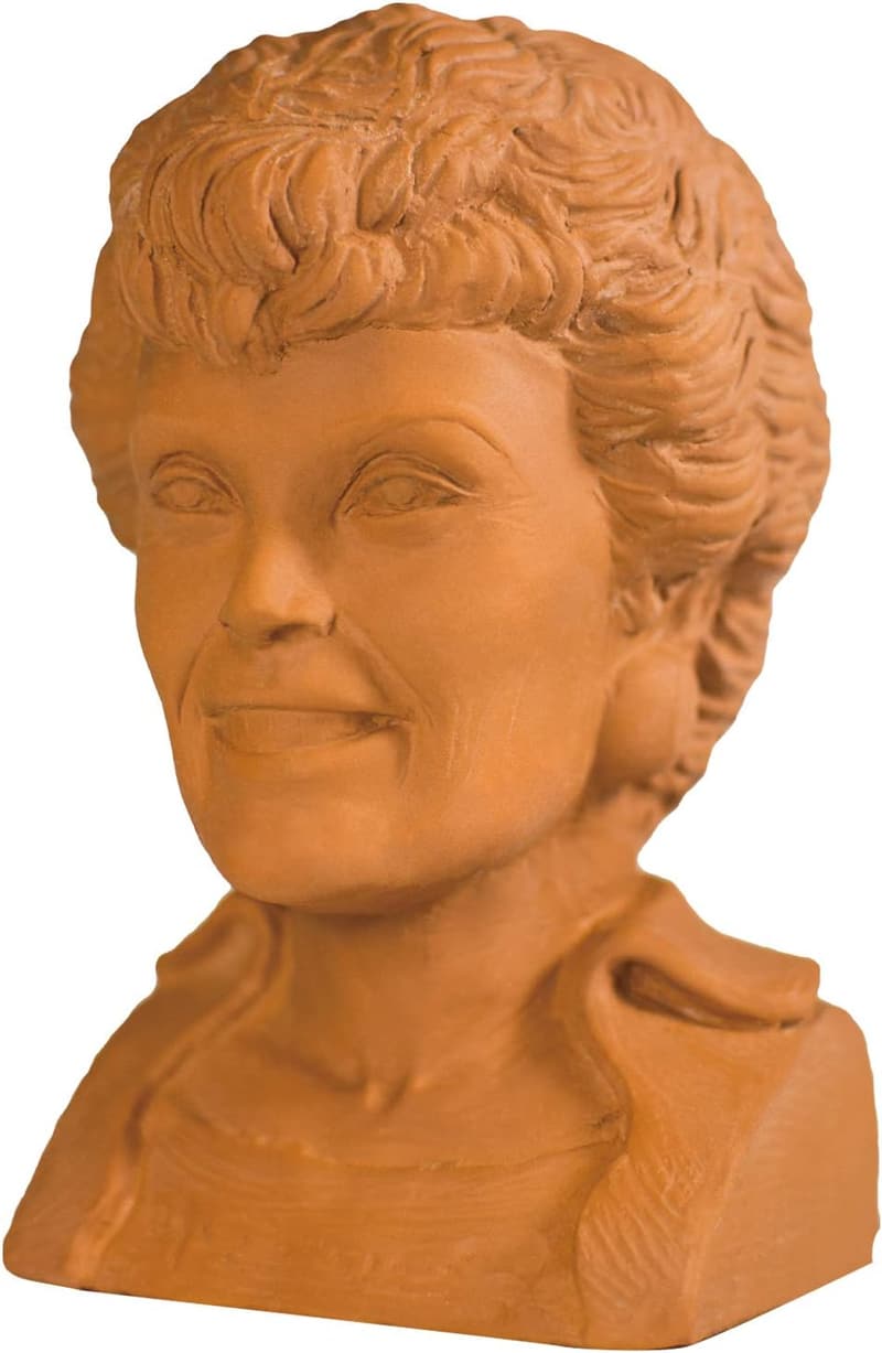 Golden Girls Chia Pet Blanche Planter with Seed Pack