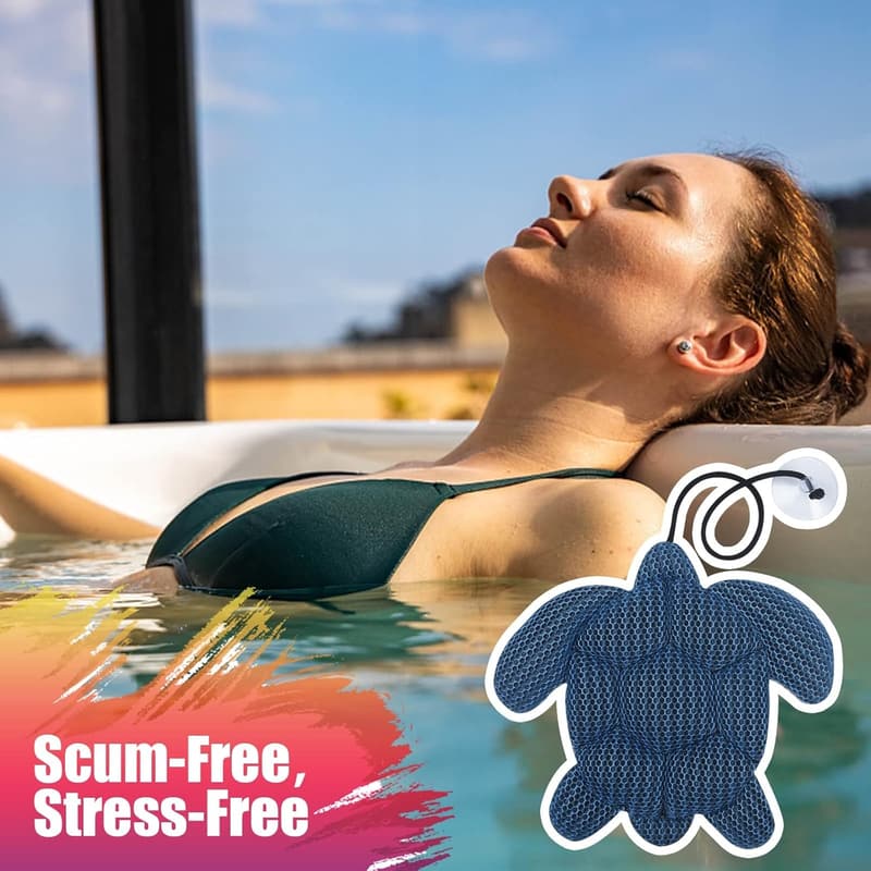 Hot Tub Cleaner Sponge - Scum Absorber for Clear Water