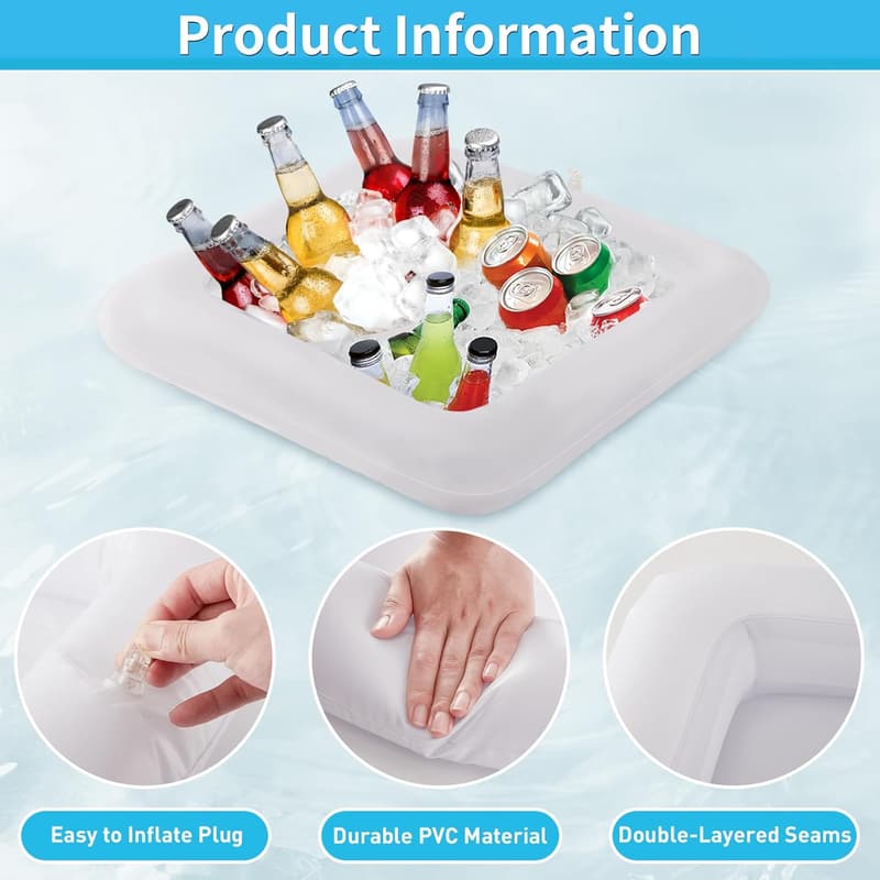 Inflatable Serving Bar Set for Parties and Picnics - 24
