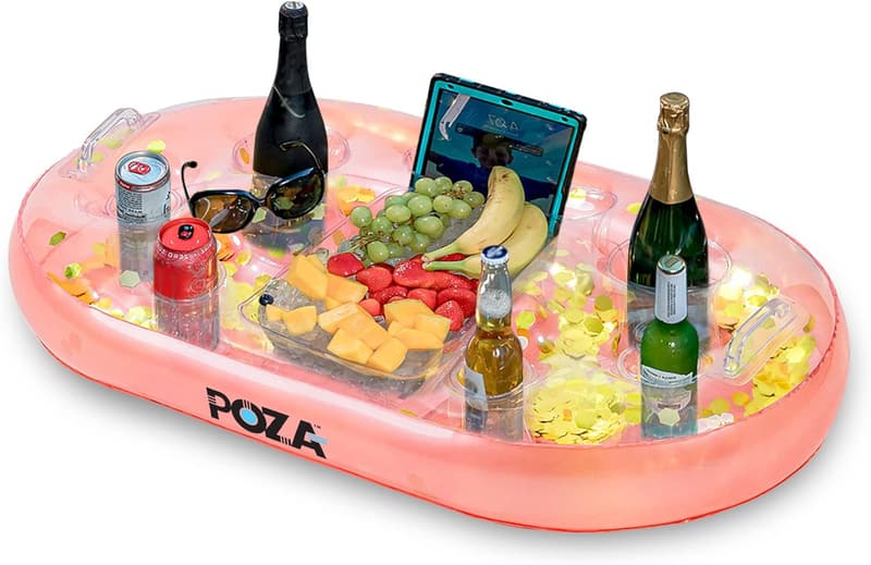 Inflatable Gold Floating Cooler – Premium Party Drink Holder