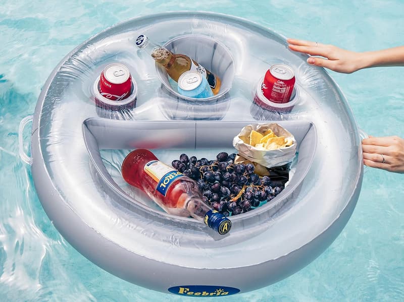 Inflatable Floating Drink Holder for Pool & Hot Tub