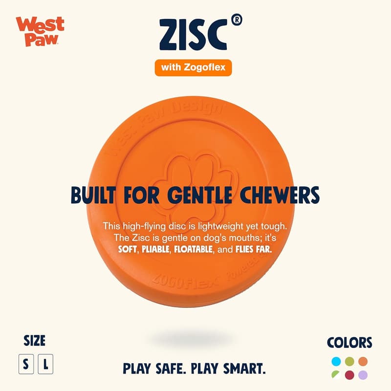 Lightweight Floating Dog Fetch Disc, 6.5