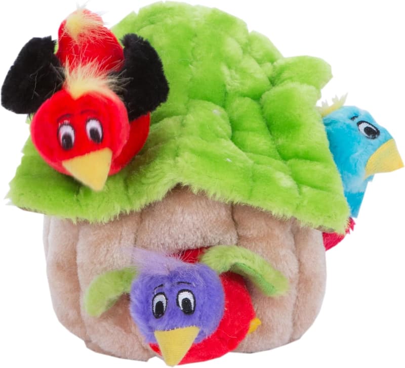 Dog Puzzle Toy - Outward Hound Hide A Bird Plush
