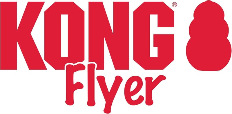 KONG Flyer - Natural Rubber Dog Flying Disc for Outdoor Play