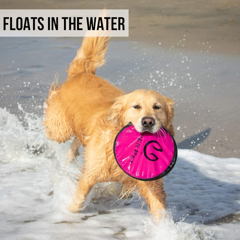 Soft Flying Disc Dog Toy, 9