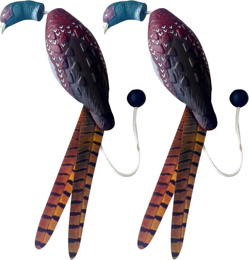Pheasant Dummy Bumper Toys for Dog Training (2 Pack)