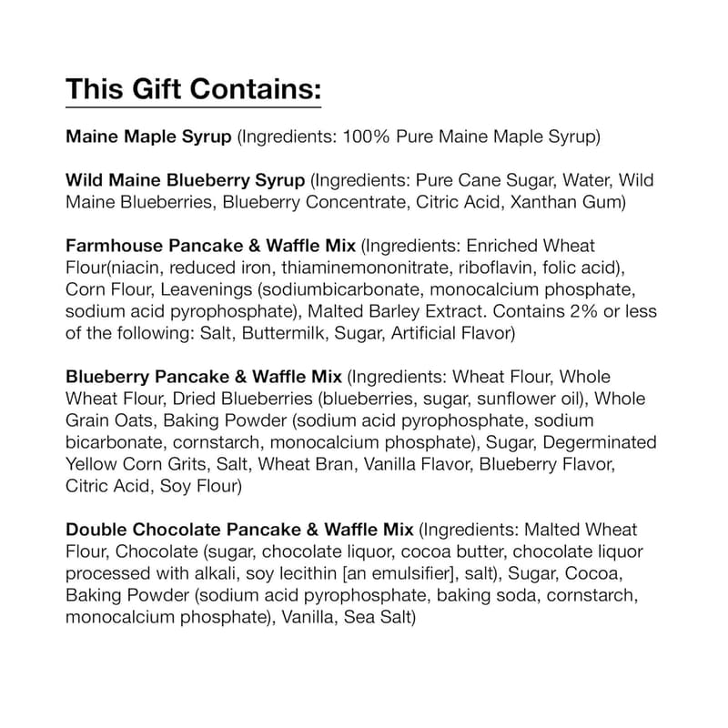 Pancake Gift Set - 7 Piece Signature Collection