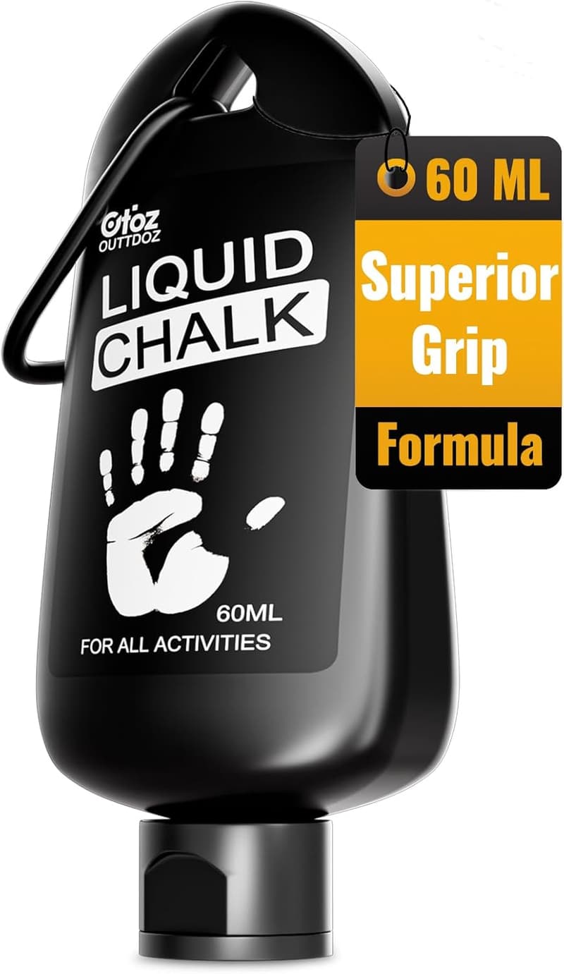 Mess-Free Liquid Chalk – 2 oz Grip for Weightlifting & Climbing