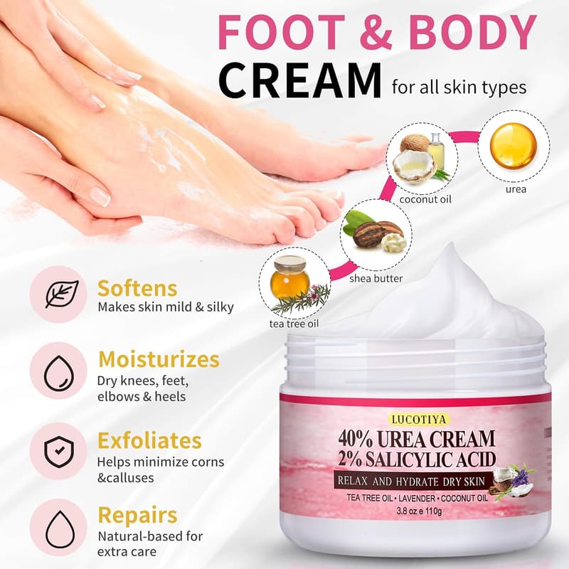 Aloe Lavender Foot Spa Kit for Dry, Cracked Feet