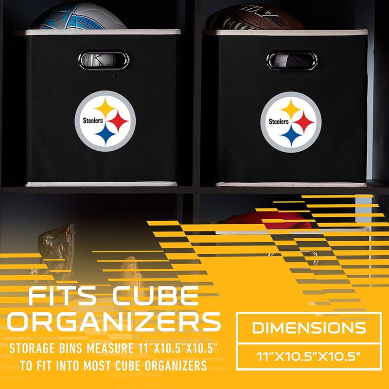NFL Collapsible Storage Bins - 11