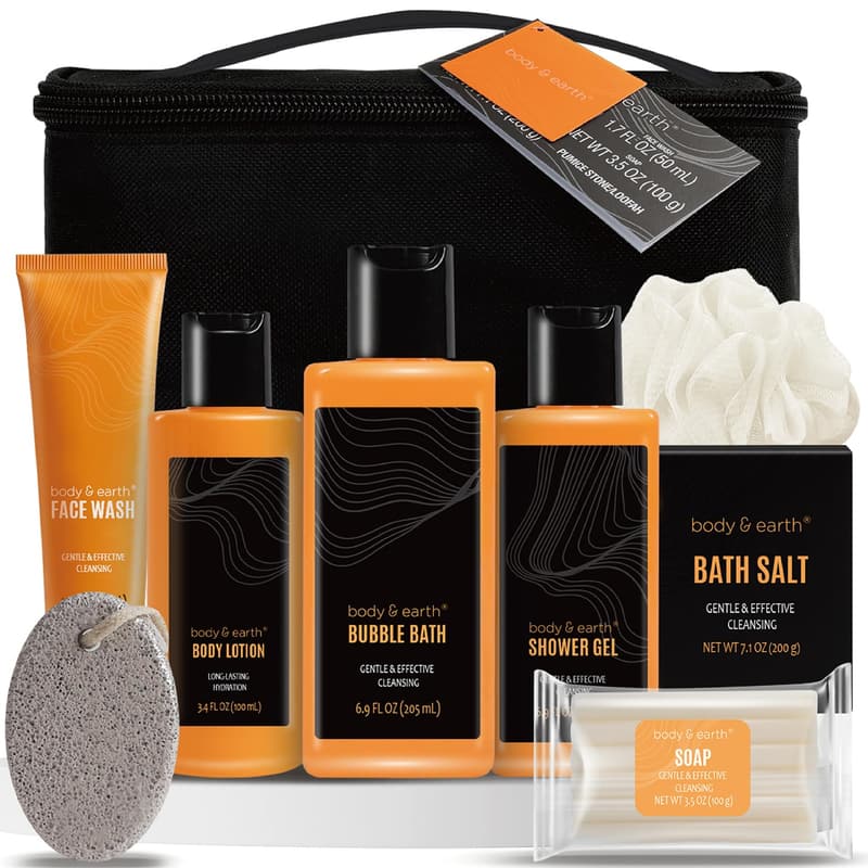 Father's Day Citrus Bath Spa Gift Set for Men