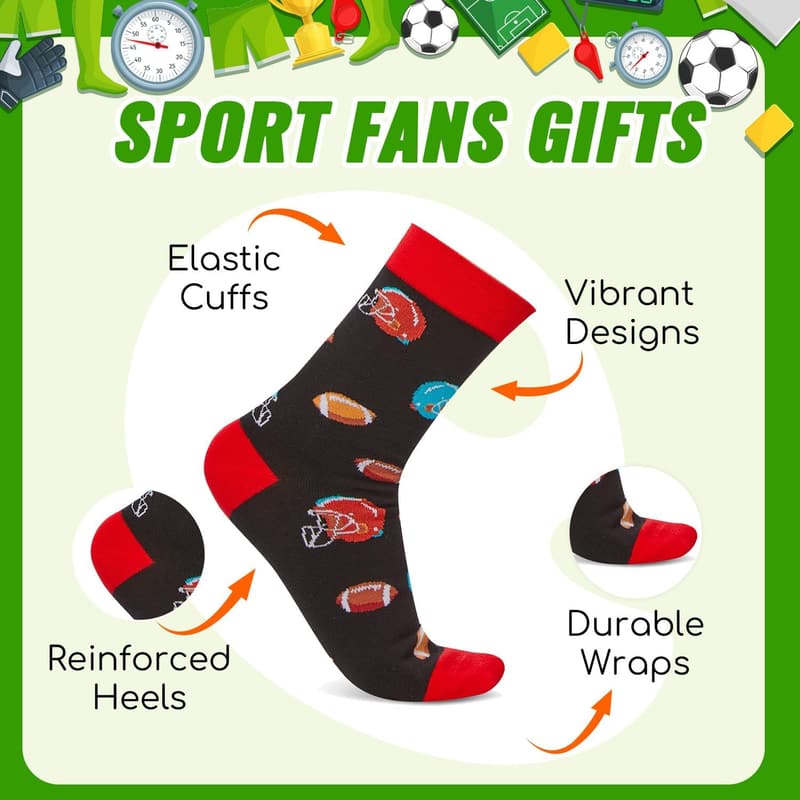 Gaming Socks for Teen Boys - Sports Gifts for Any Occasion