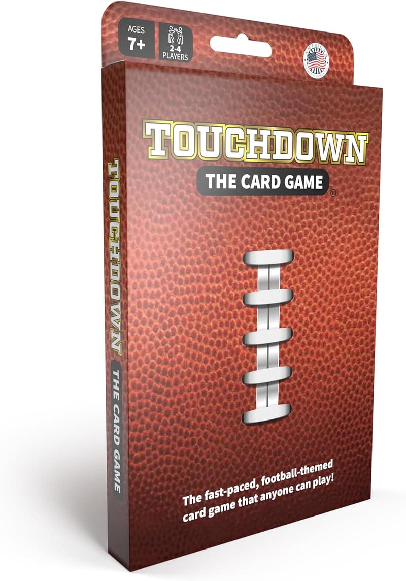 Football Card Game - Fast-Paced Fun for 2-4 Players, Ages 7+