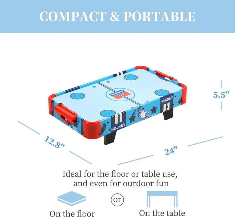 Mini Air Hockey Table 24