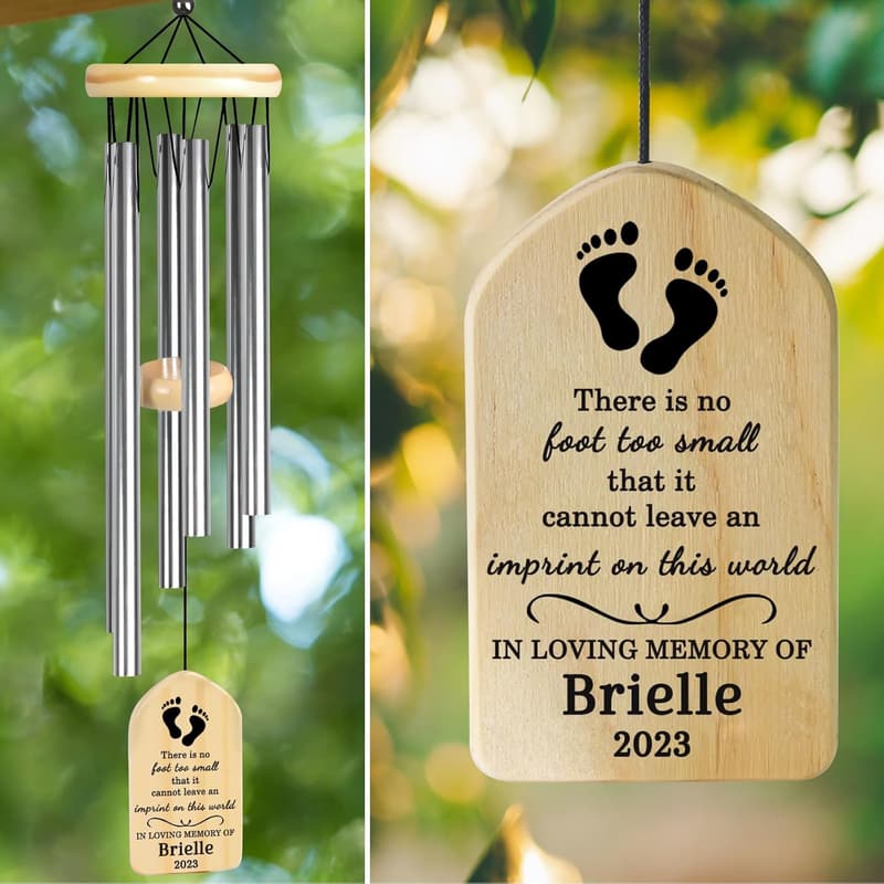 Infant Loss Memorial Wind Chimes - Keepsake Gift