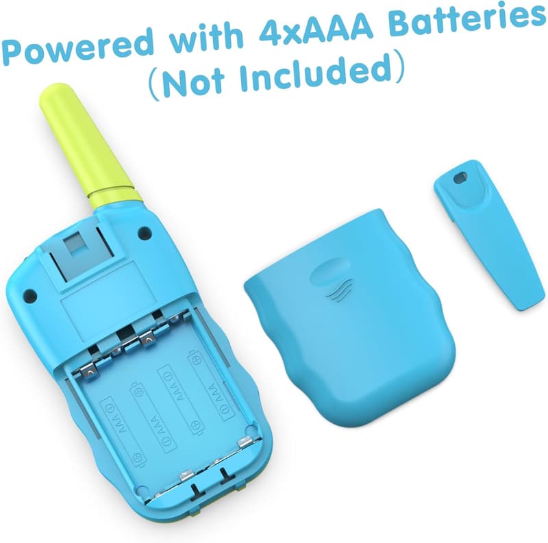 Easter Basket Walkie Talkies for Kids - 22 Channels, 3 Miles Range