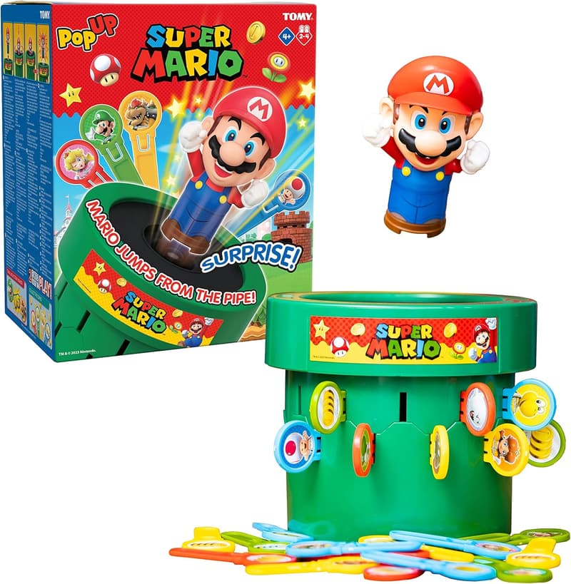 Super Mario Pop-Up Board Game for Family Game Night