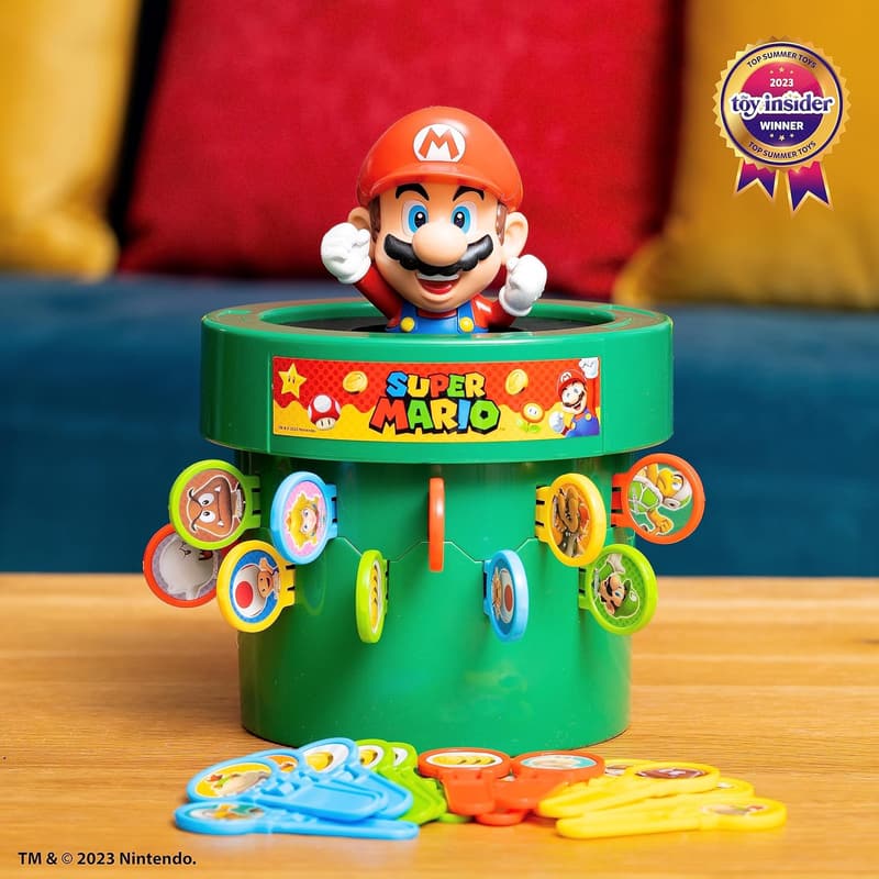 Super Mario Pop-Up Board Game for Family Game Night
