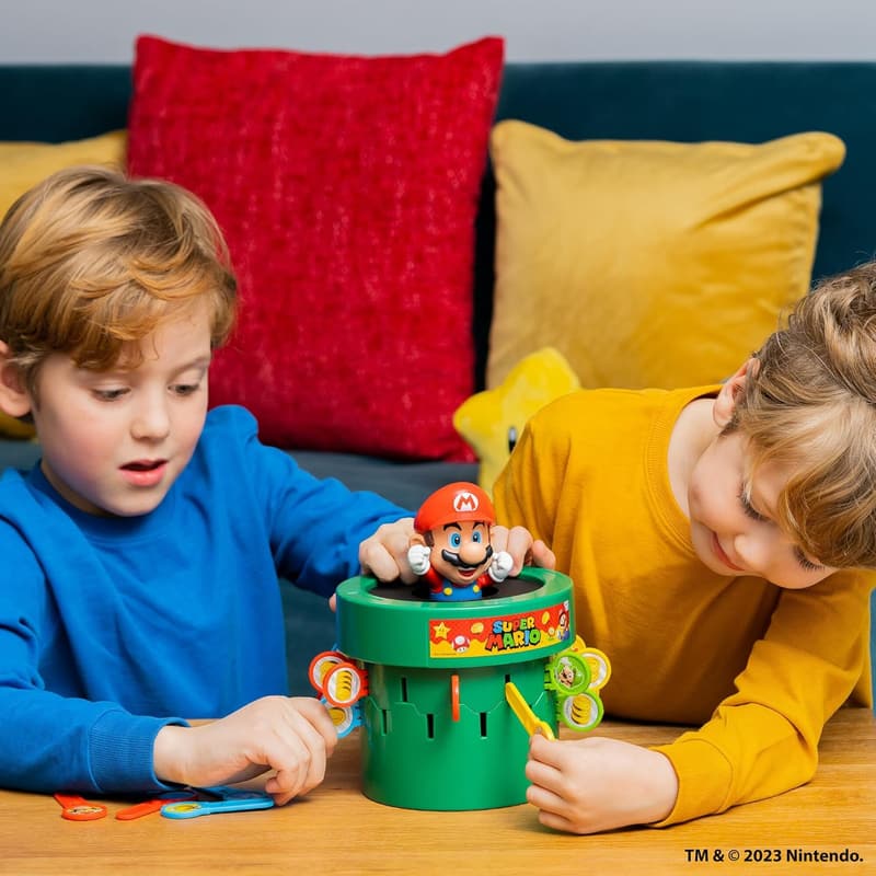 Super Mario Pop-Up Board Game for Family Game Night