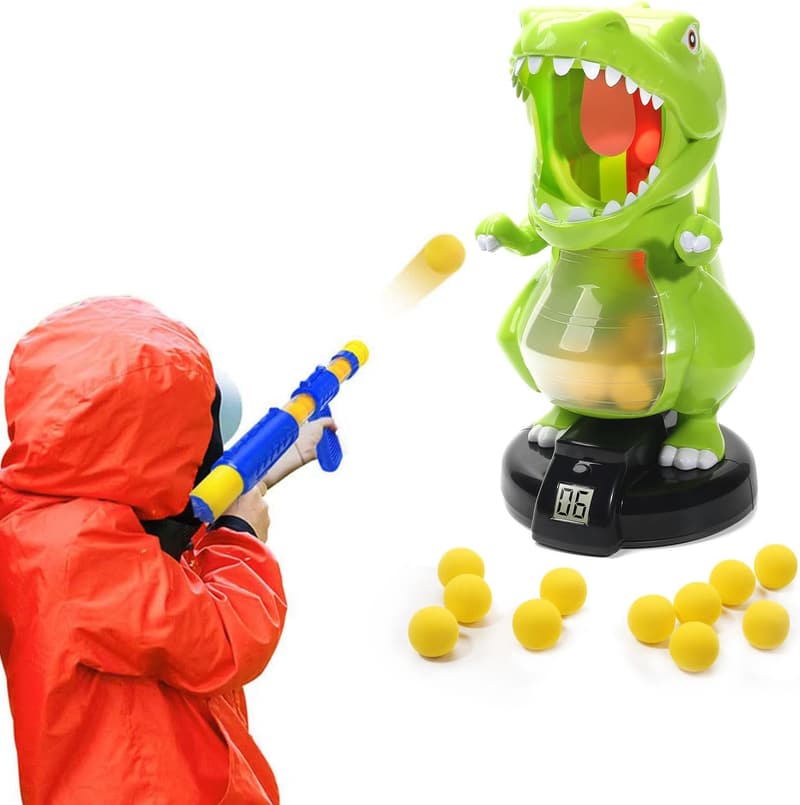 Dinosaur Shooting Target Game with LCD Score for Boys