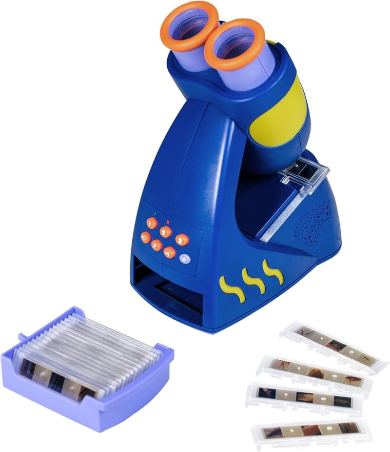 GeoSafari Jr. Talking Microscope: Interactive STEM Toy for Kids 3+