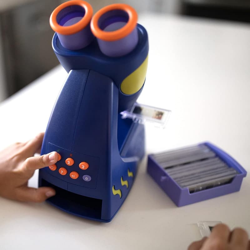 GeoSafari Jr. Talking Microscope: Interactive STEM Toy for Kids 3+