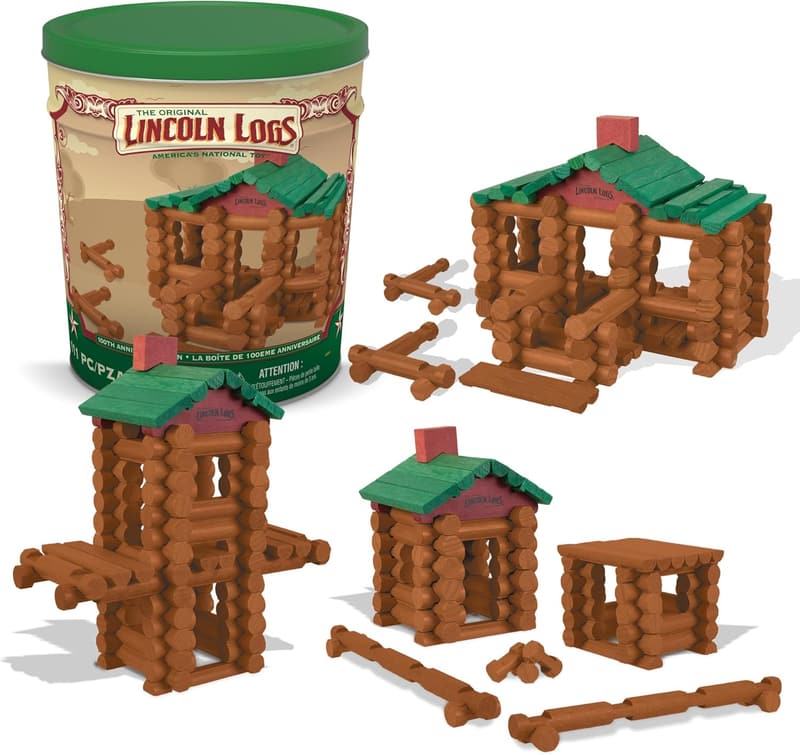 Lincoln Logs 100th Anniversary Collector's Tin