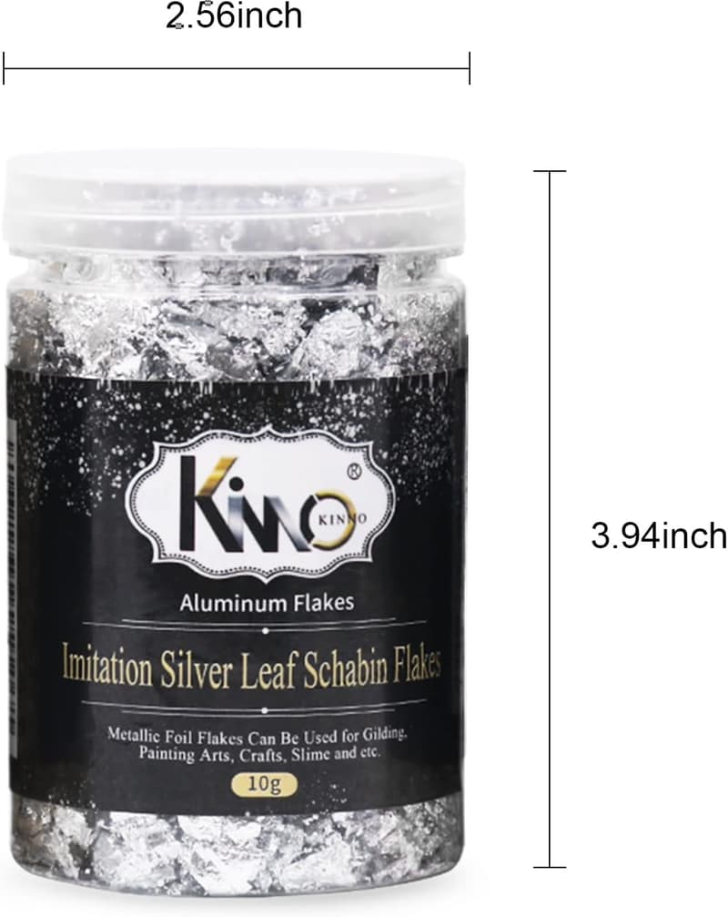 Gold Leaf Flakes for Crafts and Jewelry Making, 30g