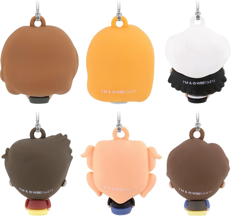 Christmas Miniature Friends Ornaments, Set of 6
